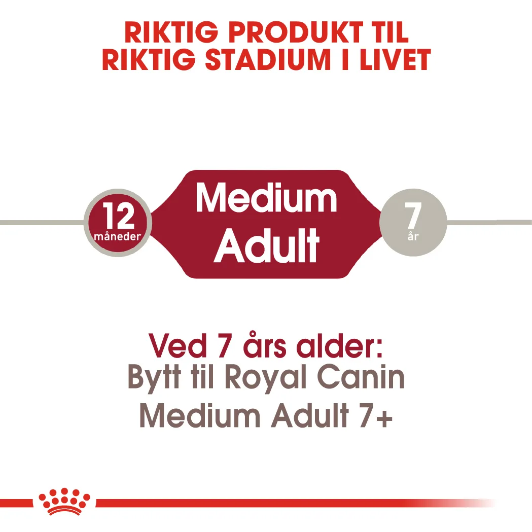 Royal Canin Medium Adult 7+ 4 kg - Bilde 8