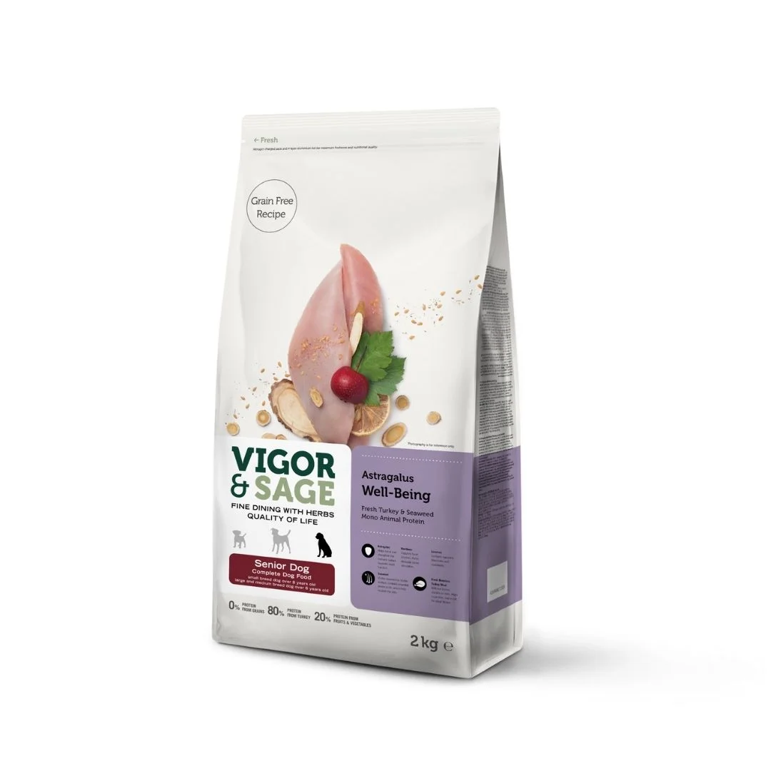 VS Astragalus Well-Being Senior Dog 2 kg