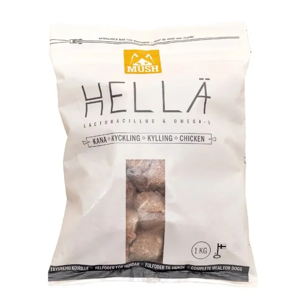 Mush Hellä Kylling 1 kg/Kjøttboller