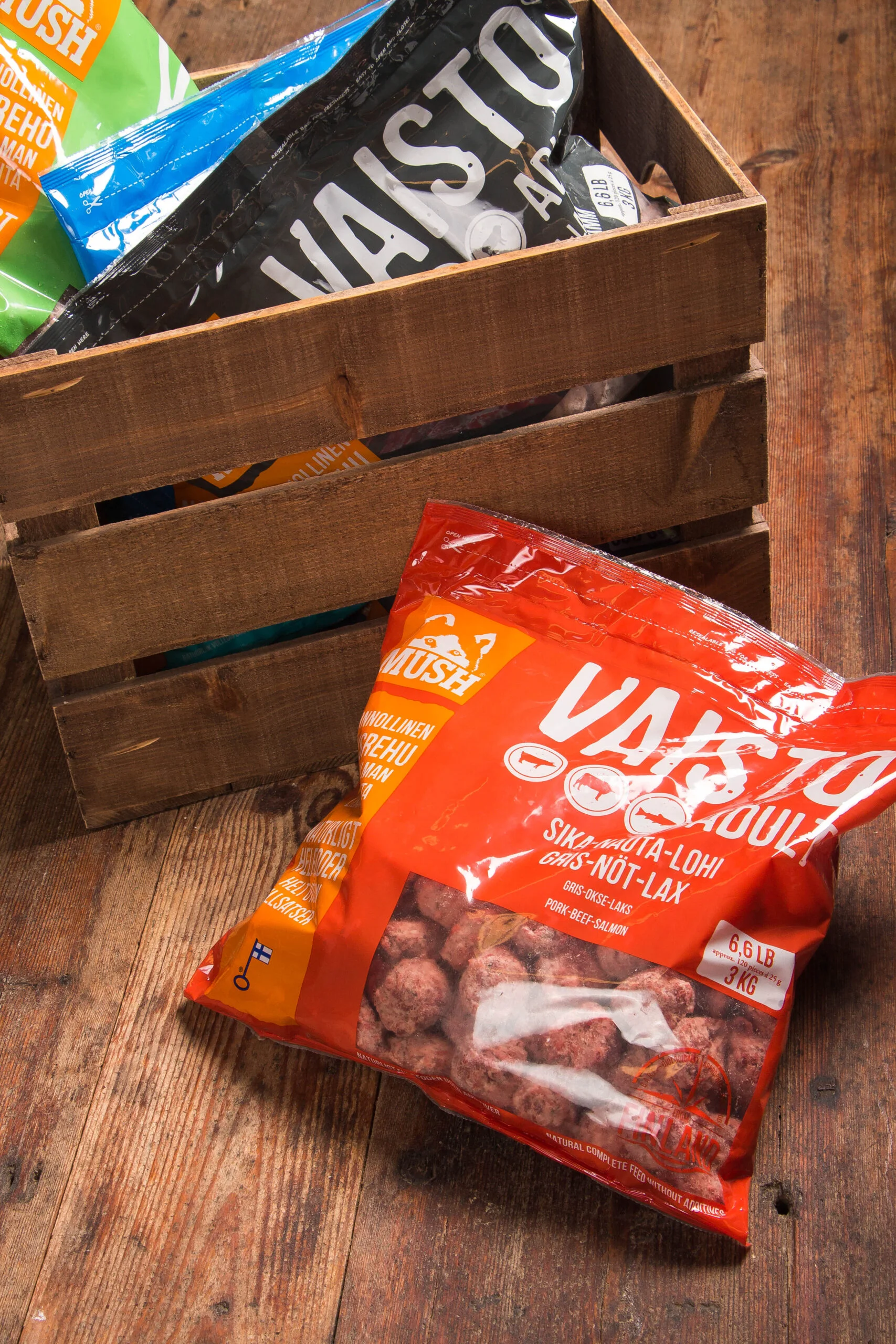 Mush Vaisto Rød 3kg/Kjøttboller - Bilde 2