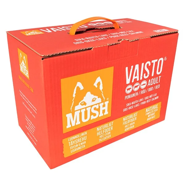 Mush Vaisto Rød 10 kg
