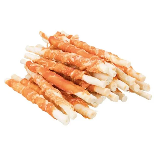 Dentafun Tyggesticks natur med kyllingfilét, 12 cm, 30 stk