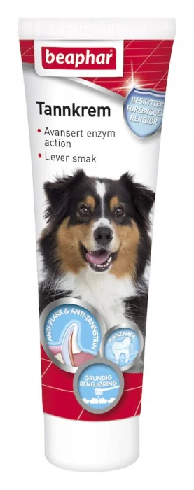 Beaphar Tannkrem m/2 Enzymer/Leversmak