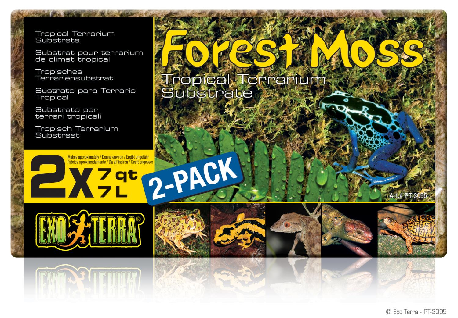Forest Moss 7L Exoterra Terrariemossa