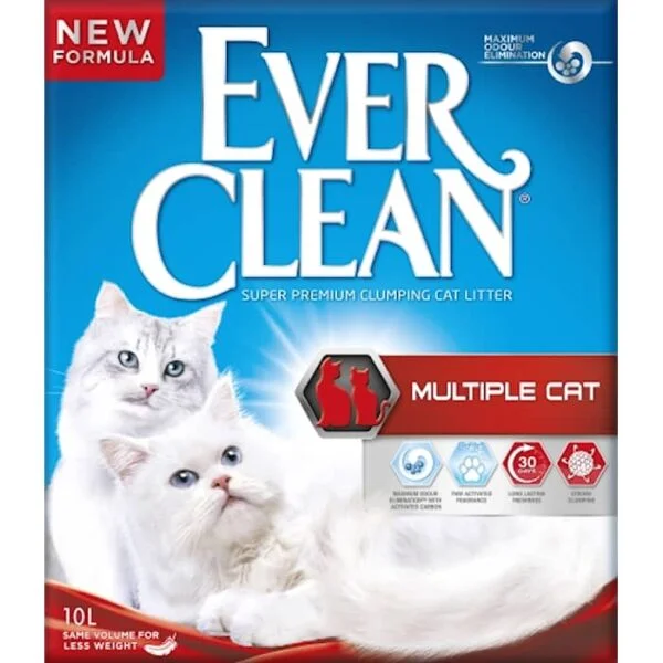 Kattesand Ever Clean Multiple Cat 10L