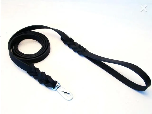 Trine Kobbel Lær Fettet 18mm 300cm Sort