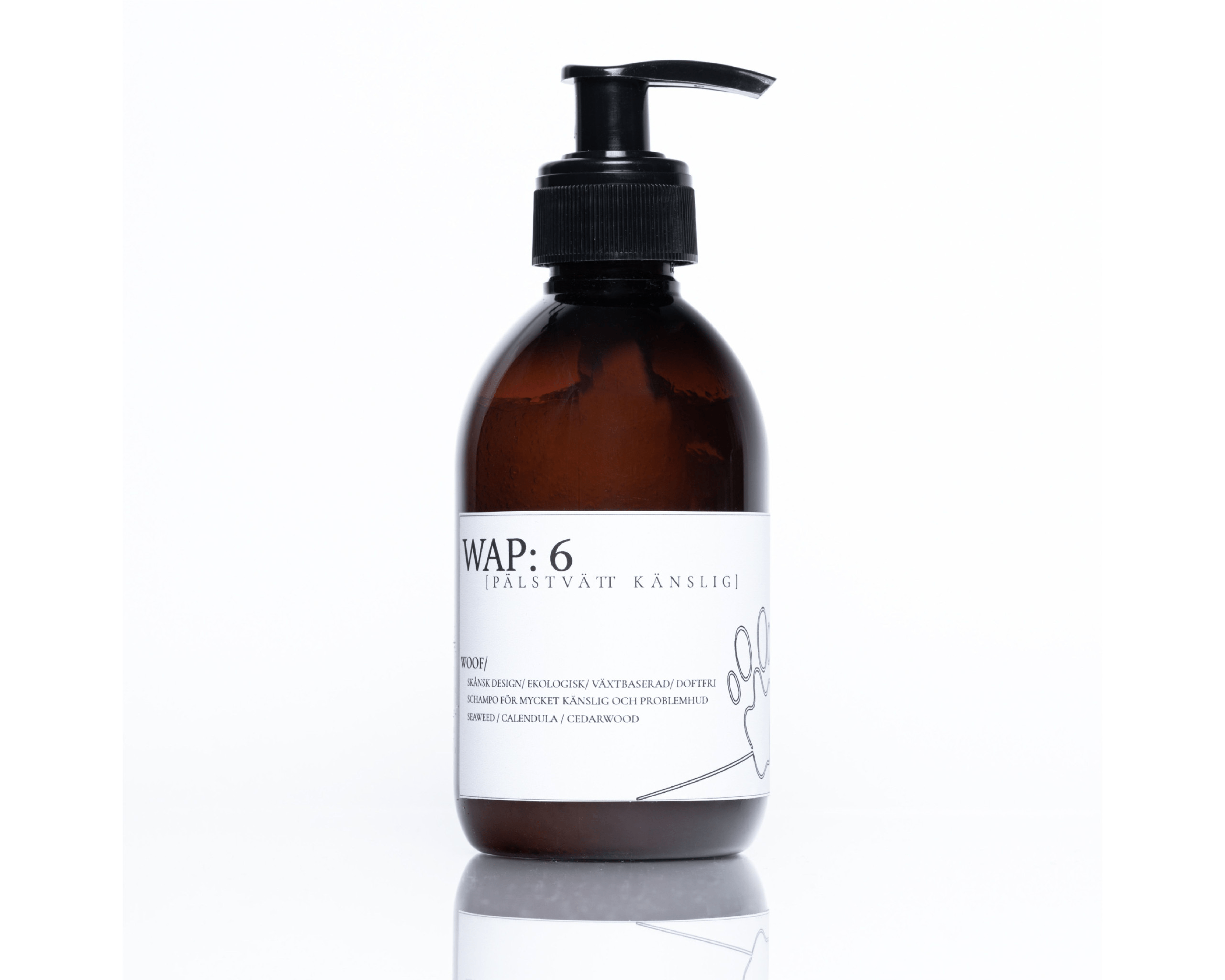 Wap:6 Pelsvask Sensitiv 250Ml