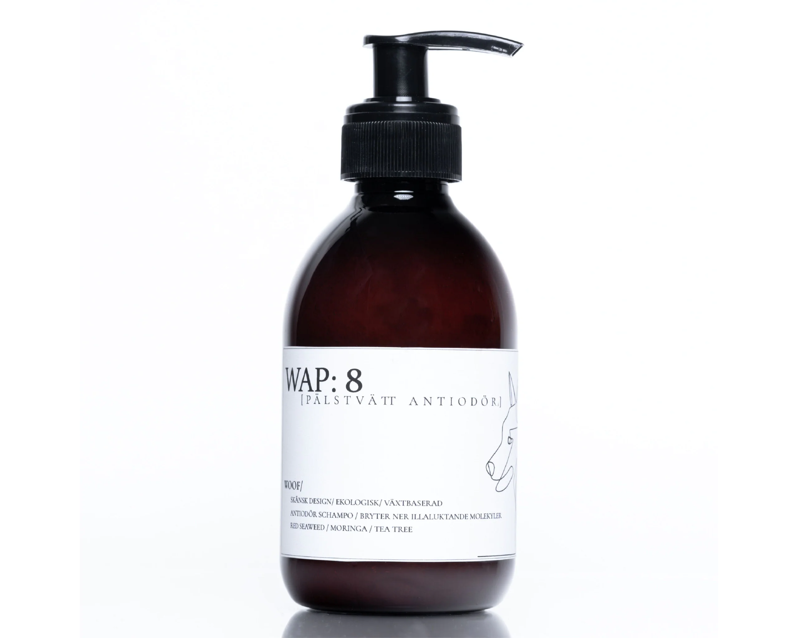 Wap:8 Pelsvask Antiodør 250Ml
