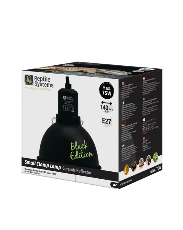 RS Clamp Lamp Black Edition S 75 W - E27