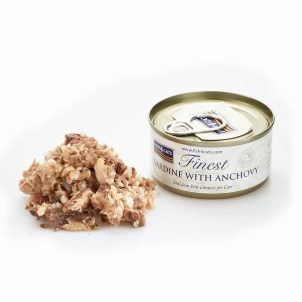 F4D Cats Wet Sardine Anchovy 70 g
