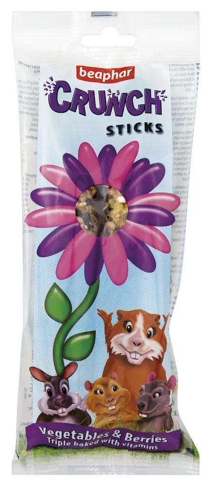 Beaphar Bær & Grønnsak Crunch Sticks 2 Pk