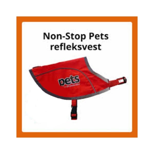 Non-Stop Pets Refleksvest XS