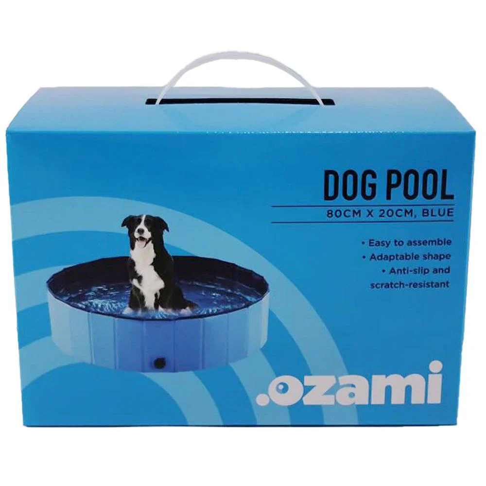 Dog Pool 80X20Cm Ozami Blå
