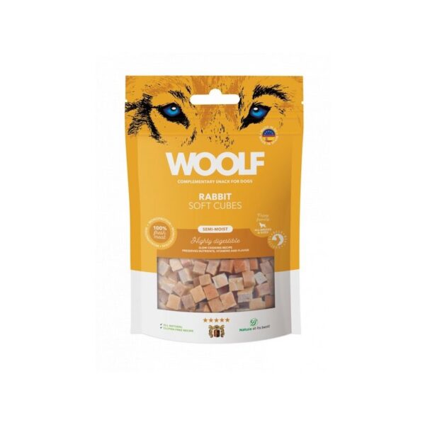 Woolf Soft Cubes Rabbit 100G