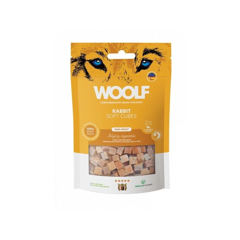 Woolf Soft Cubes Rabbit 100G