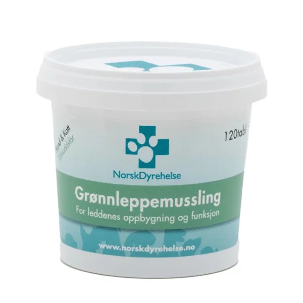 Grønnleppemussling 120 Tabletter