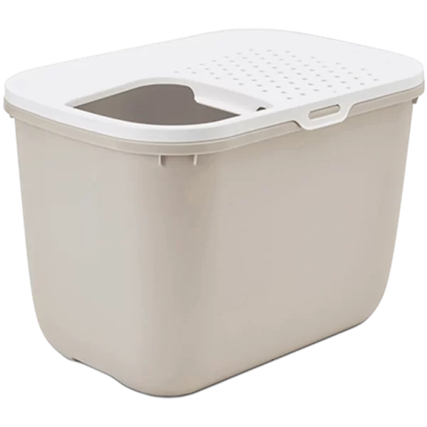 Savic Hop In Kattetoalett Hvit/ Antracite