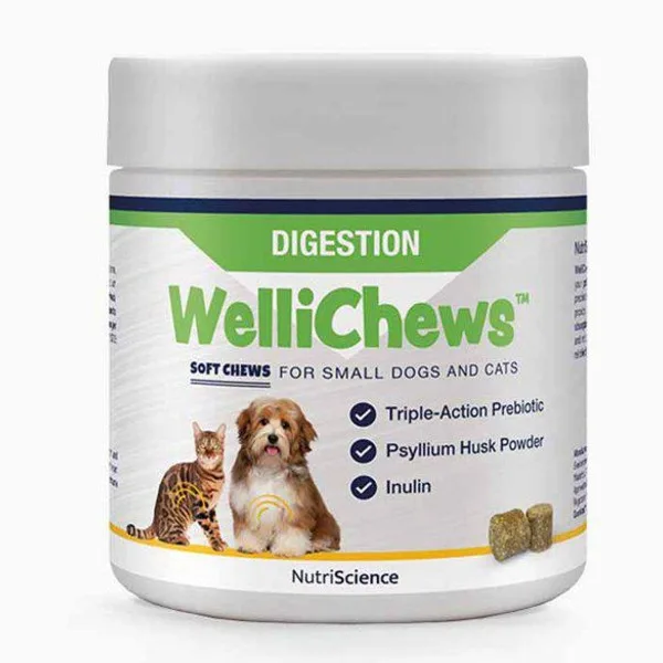 Wellichews Digestion Small Dog/Cat 120 St