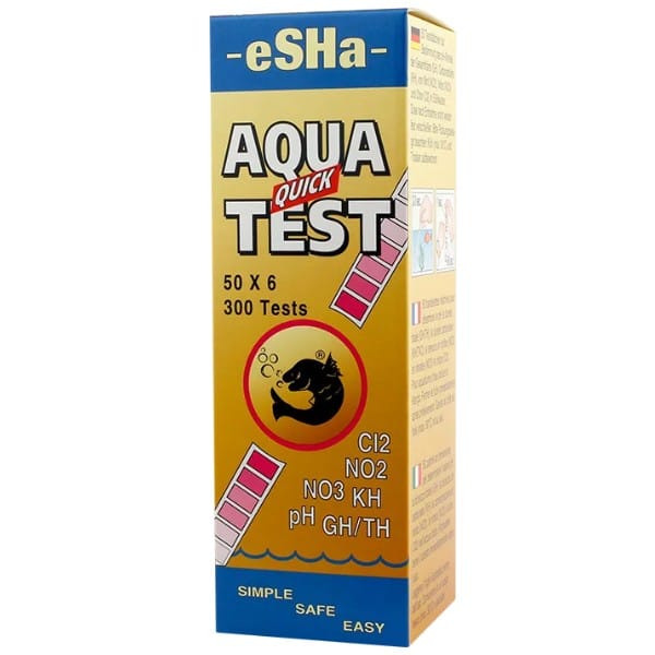 ESHA AQUA TEST STRIPS 50 x 6 300 test