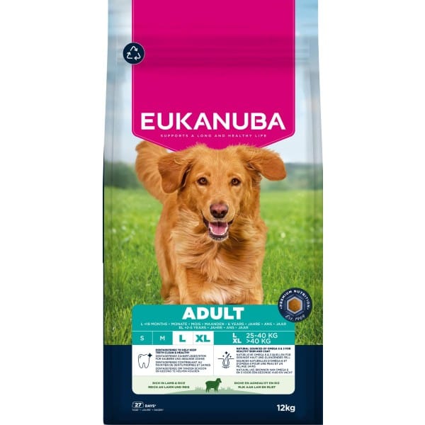 Euk Adult Large Lamb & Rice 12 Kg