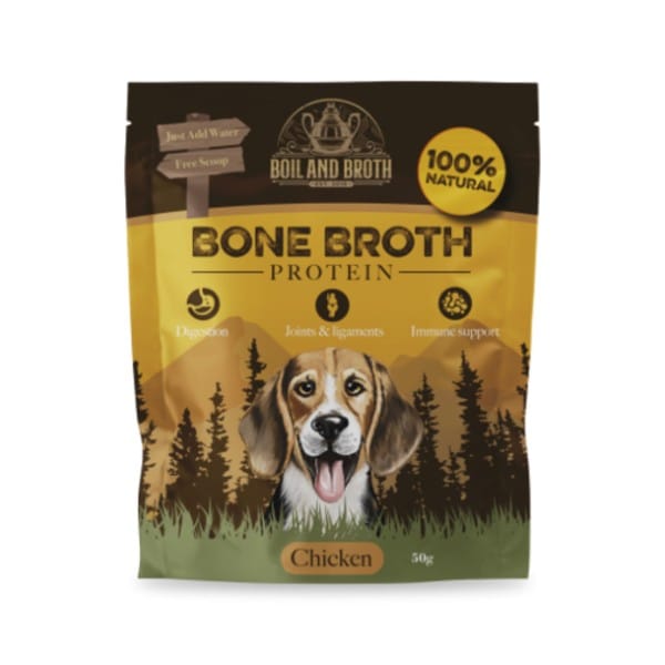 Bone Broth 50gr til 1L - Kylling