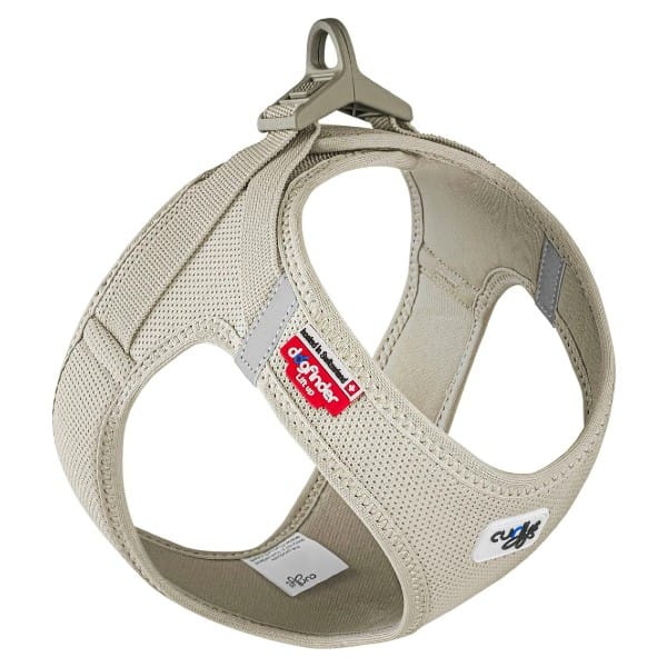 Curli Vest Sele Clasp Air-Mesh Light-Tan 3Xs