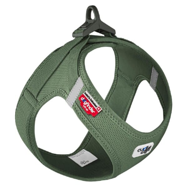 Curli Vest Sele Clasp Air-Mesh Moss 3Xs